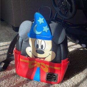 Disney Sorcerer Mickey Fantasia Loungefly Backpack